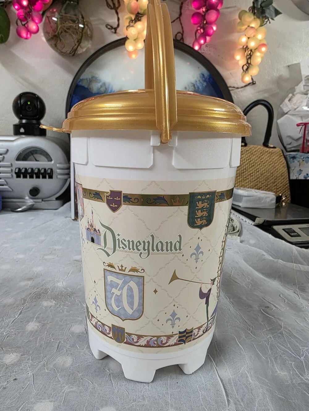 Disneyland 70th Anniversary Magic Key Popcorn Bucket 2026